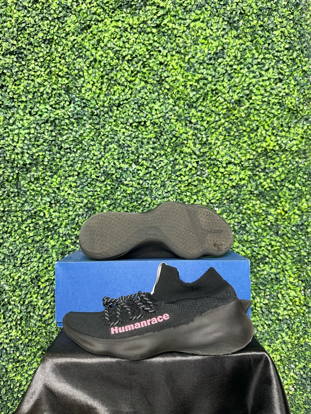 Adidas Pharrell x Human Race Sichona 'Black Shock Pink'
